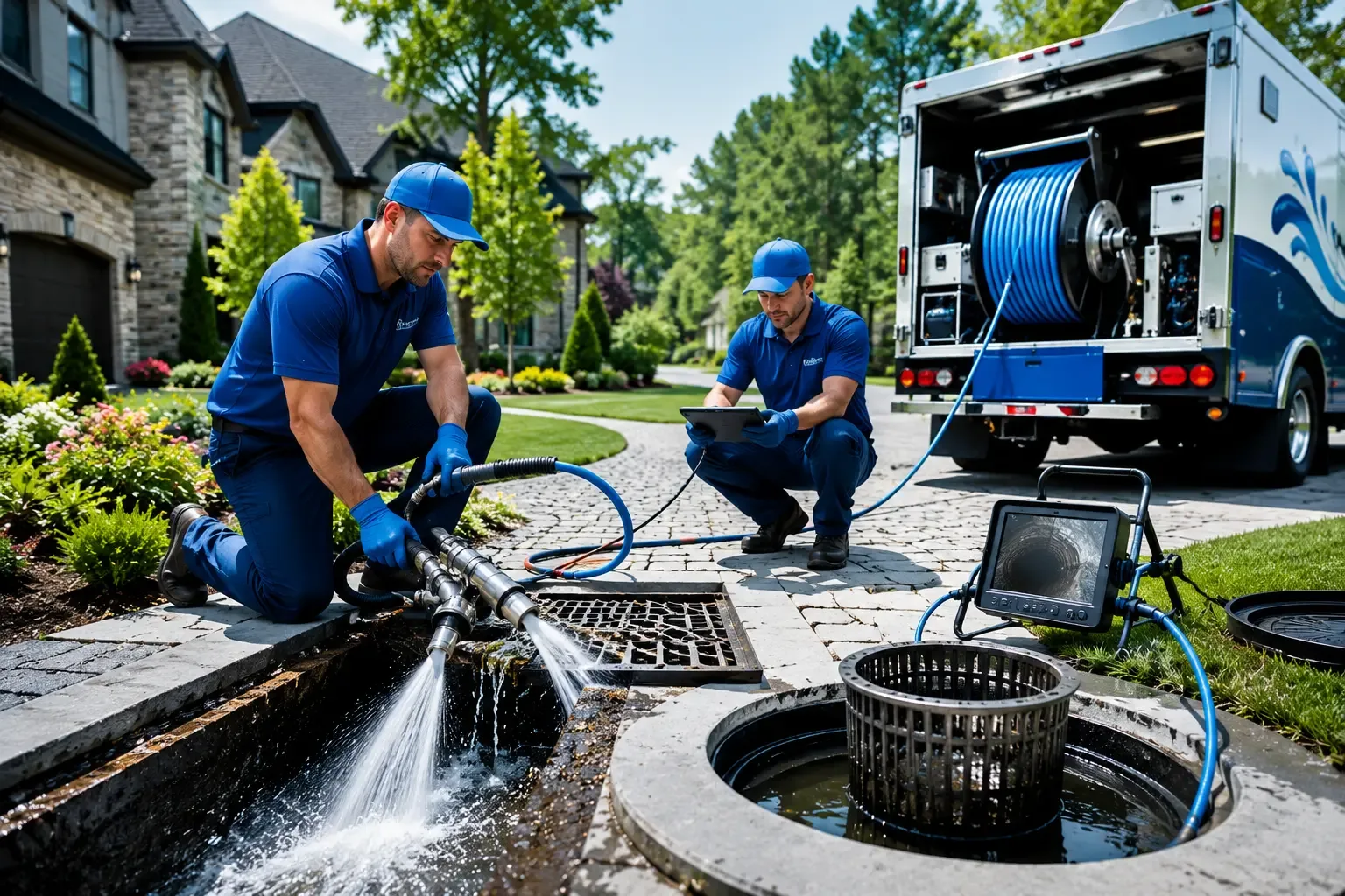 Local outdoor drain cleaning professionals in Long Point, IL