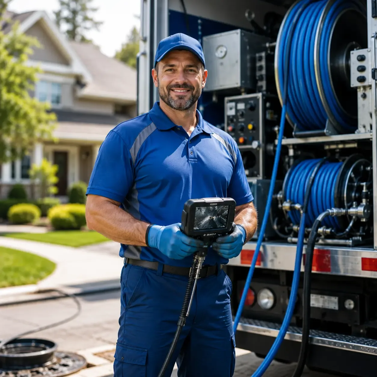 Local outdoor drain cleaning specialists in Long Point, IL